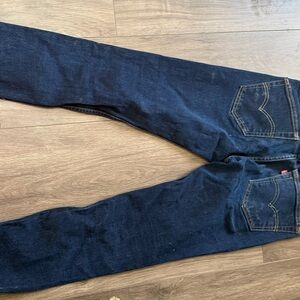 Levi's Straight Leg Dark Indigo Jeans
